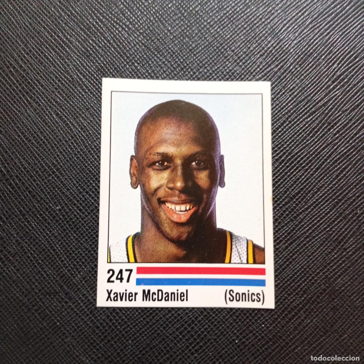 Coleccionismo deportivo: 247 XAVIER McDANIEL SONICS PANINI 1989 BASKET NBA 89 CROMO BALONCESTO - SIN PEGAR - A28 PG145