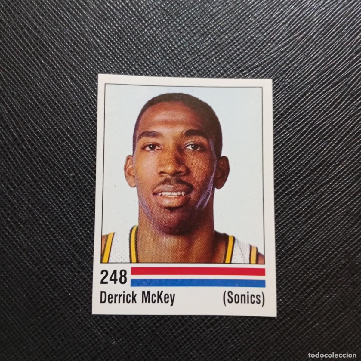 Coleccionismo deportivo: 248 DERRICK McKEY SONICS PANINI 1989 BASKET NBA 89 CROMO BALONCESTO - SIN PEGAR - A28 PG145