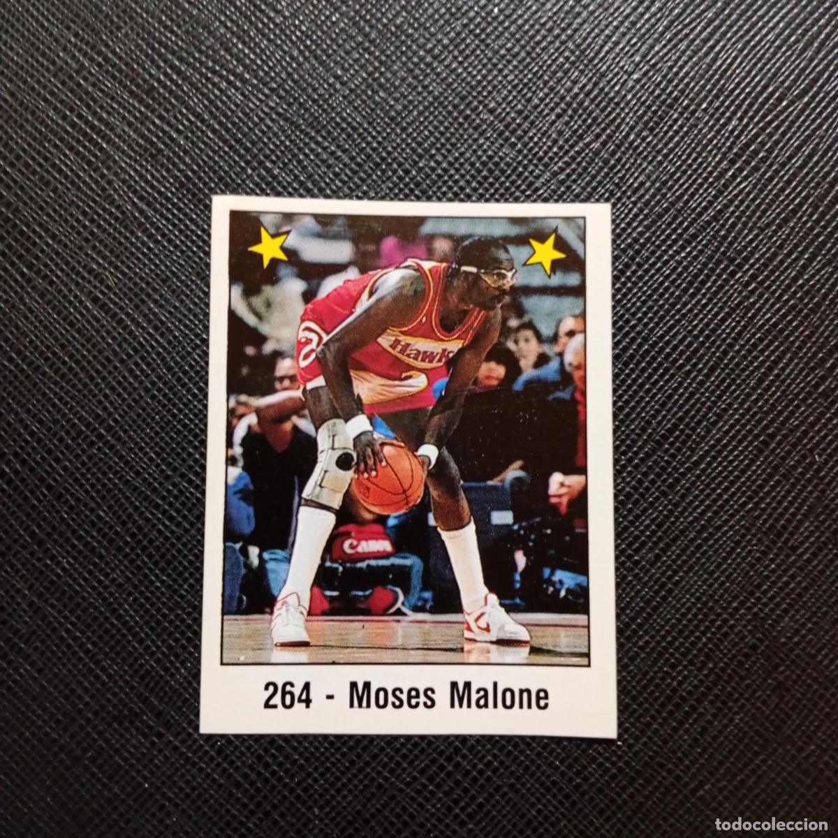 Coleccionismo deportivo: 264 MOSES MALONE PANINI 1989 BASKET NBA 89 CROMO BALONCESTO - SIN PEGAR - A28 PG154