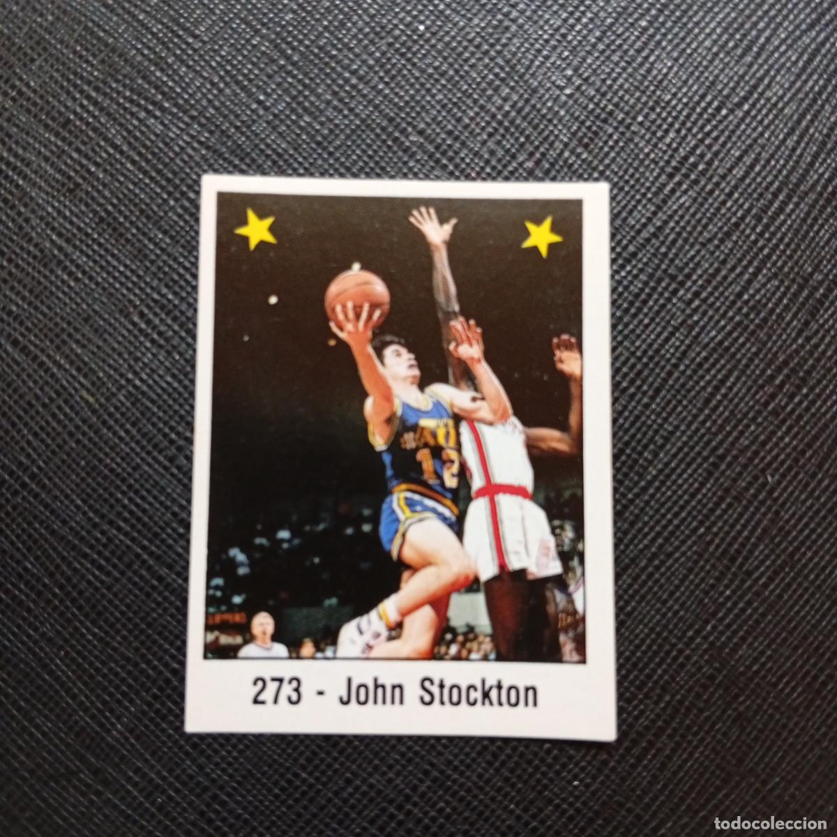 Coleccionismo deportivo: 273 JOHN STOCKTON PANINI 1989 BASKET NBA 89 CROMO BALONCESTO - SIN PEGAR - A28 PG154
