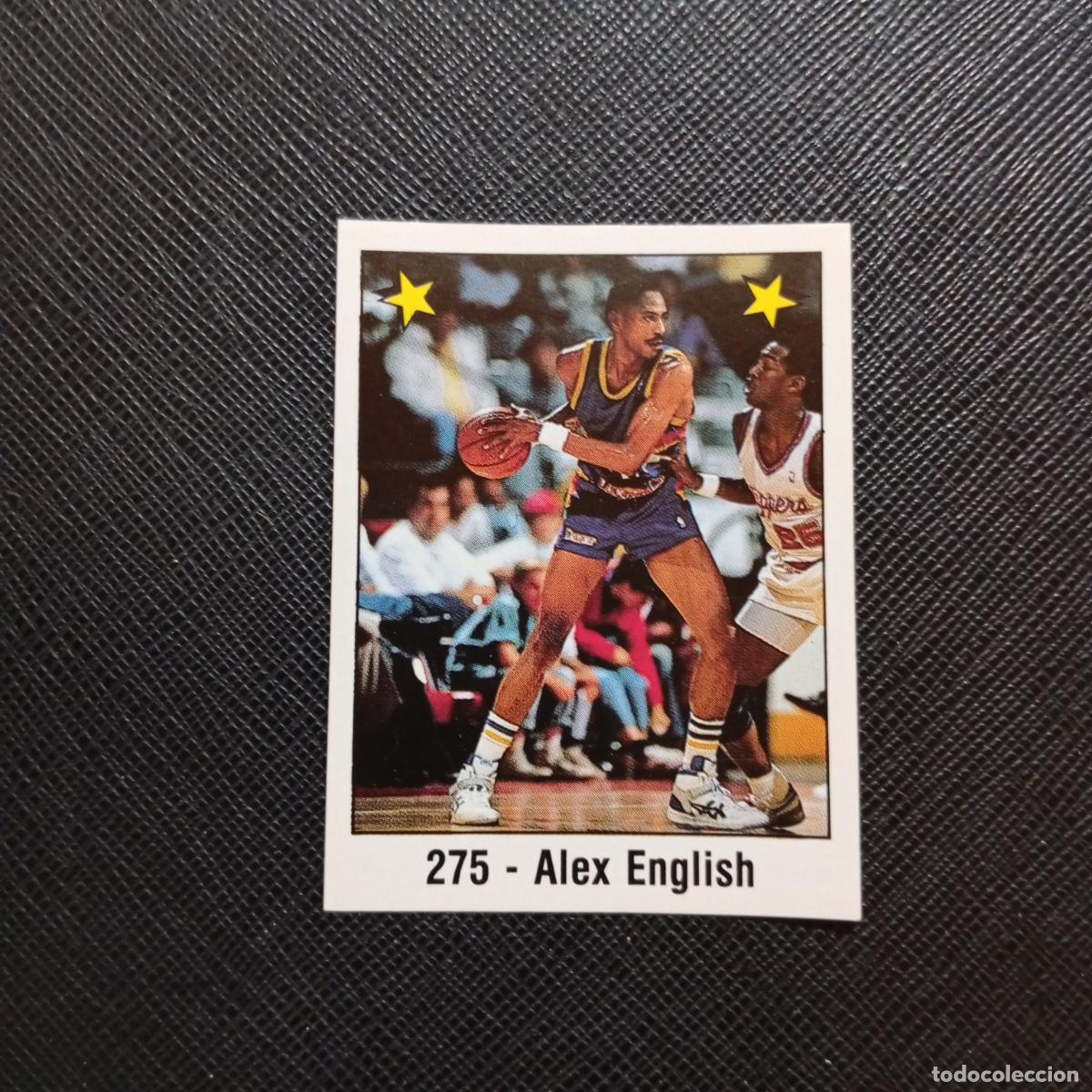 Coleccionismo deportivo: 275 ALEX ENGLISH PANINI 1989 BASKET NBA 89 CROMO BALONCESTO - SIN PEGAR - A28 PG163