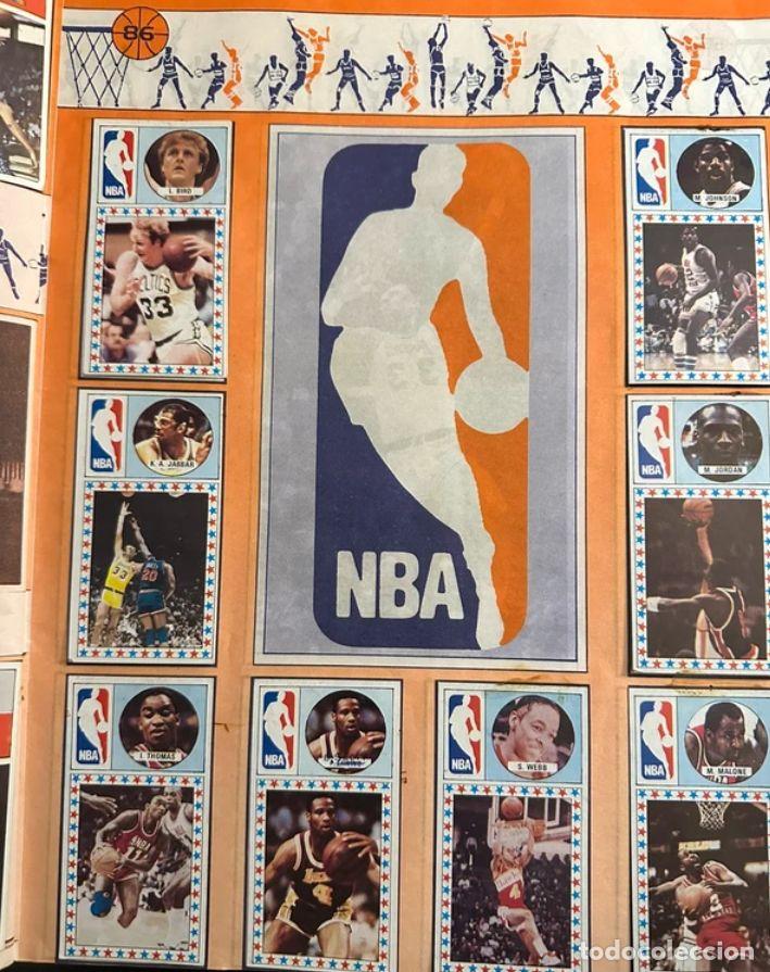 Coleccionismo deportivo: album completo basket incluye michael jordan rookie card cromo n&ordm; 173 baloncesto 1985 1986 85 86 nba