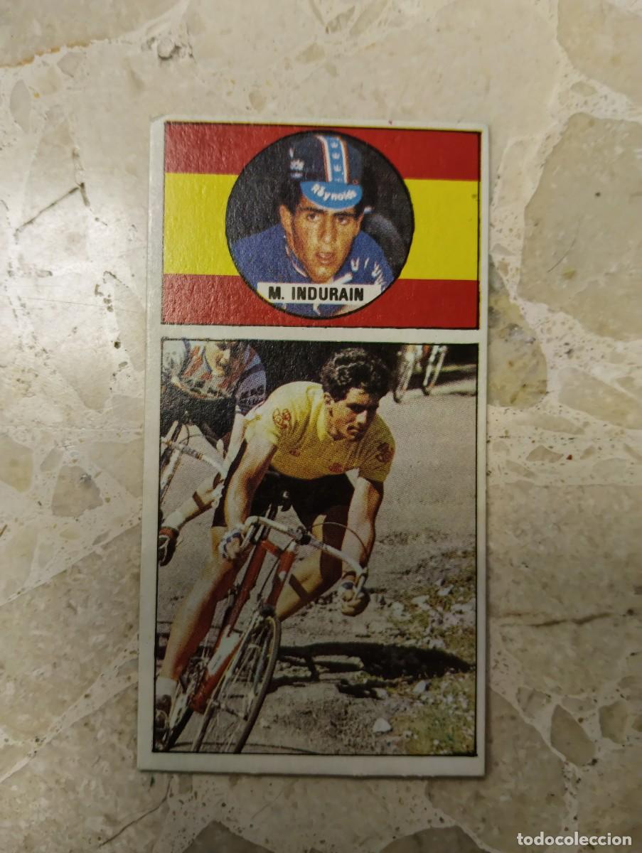 Coleccionismo deportivo: EQUIPO ESPA&Ntilde;OL VUELTA CICLISTA A ESPA&Ntilde;A 1987 - MIGUEL INDURAIN 8 - ASES DEL PEDAL J. MERCHANTE