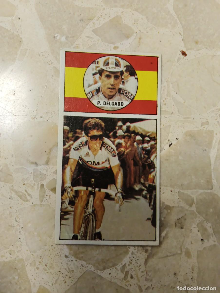 Coleccionismo deportivo: EQUIPO ESPA&Ntilde;OL VUELTA CICLISTA A ESPA&Ntilde;A 1987 - PERICO DELGADO 106 - ASES DEL PEDAL J. MERCHANTE