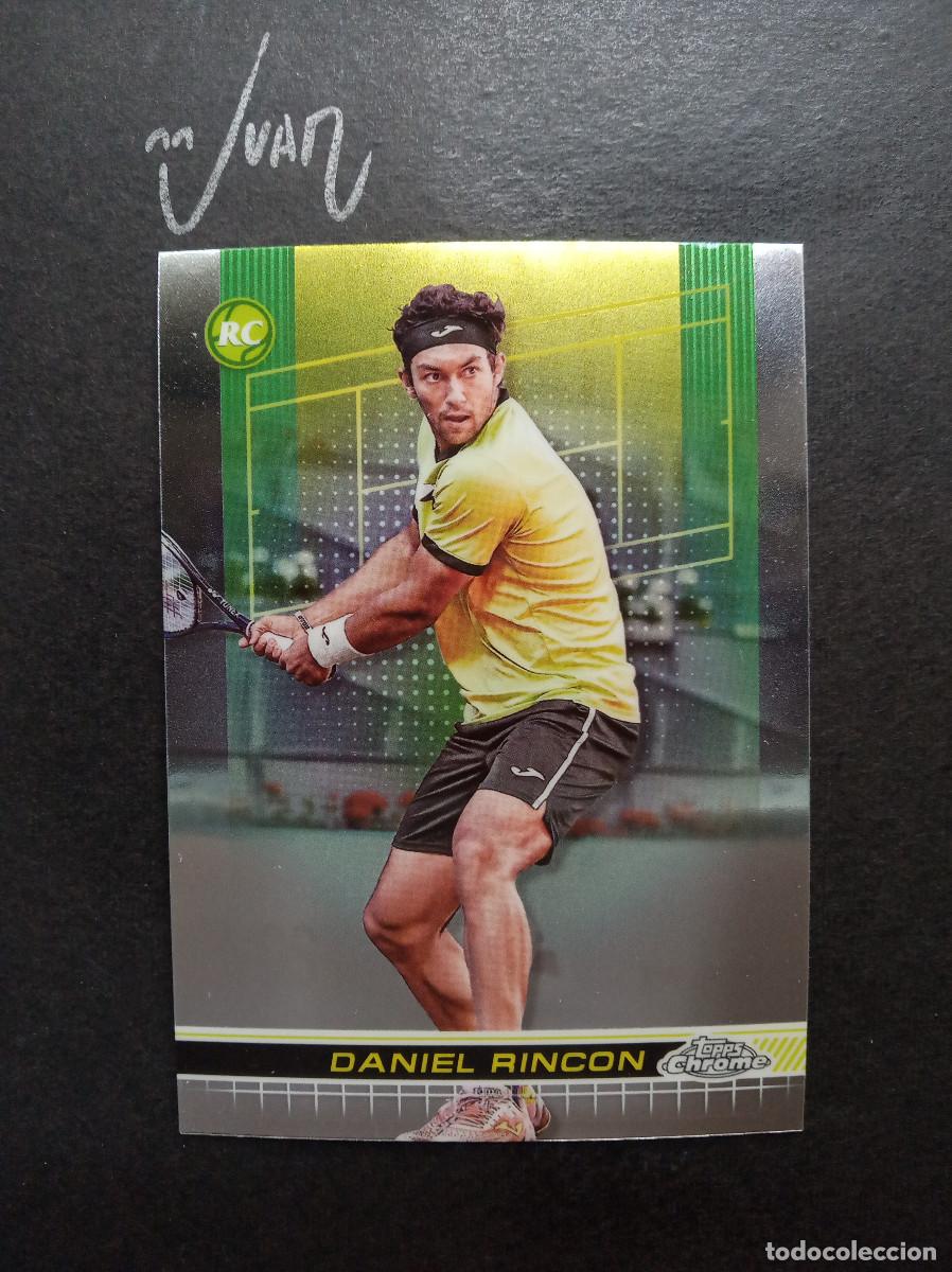 Coleccionismo deportivo: ROOKIE DANIEL RINCON ESPA&Ntilde;A WIMBLEDON ROLAND GARROS OPEN USA TOPPS &reg; CHROME TENIS 2023 2024 23 24