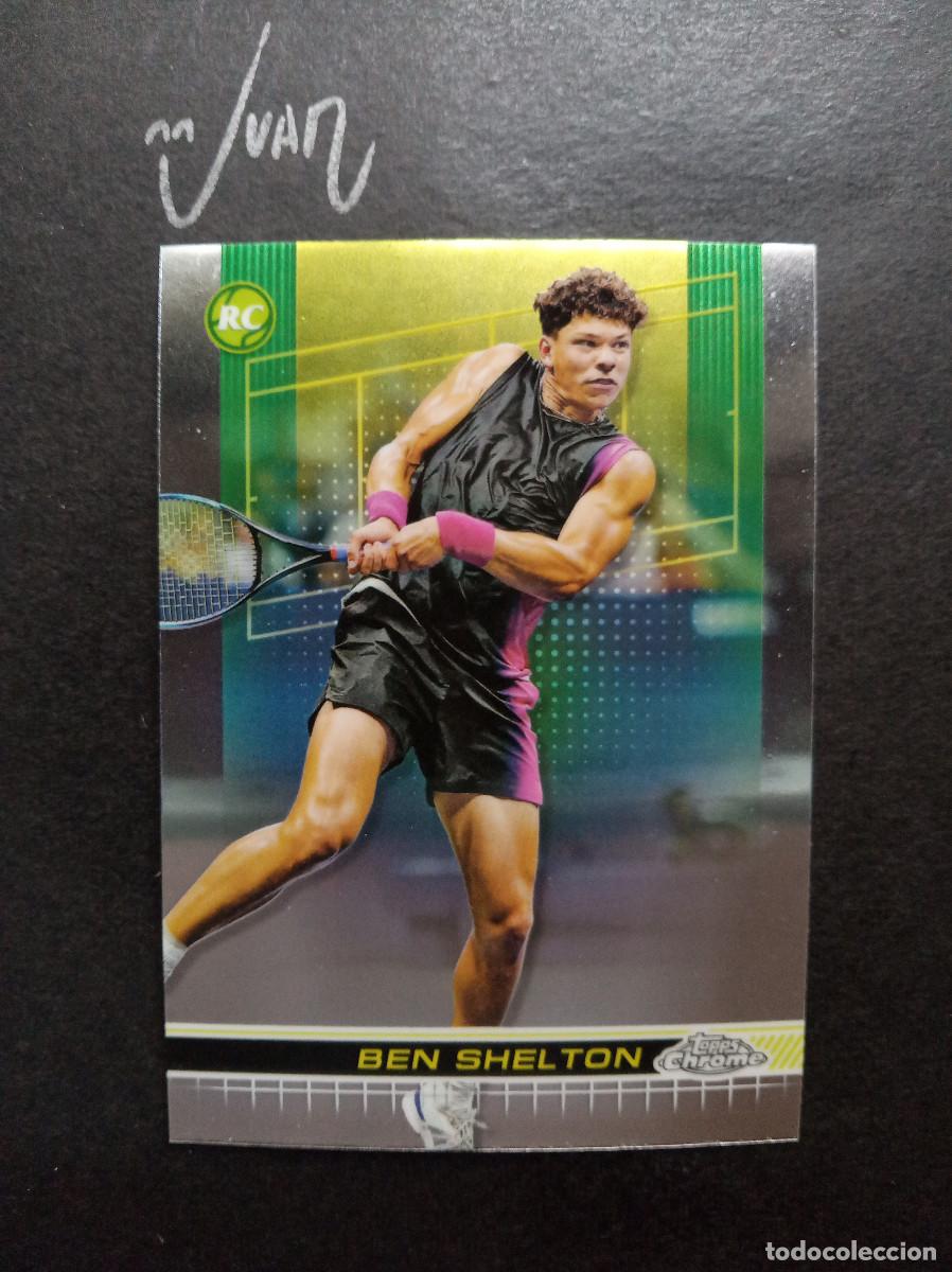 Coleccionismo deportivo: 89 ROOKIE BEN SHELTON UNITED STATES WIMBLEDON ROLAND GARROS USA TOPPS &reg; CHROME TENIS 2023 2024 23 24