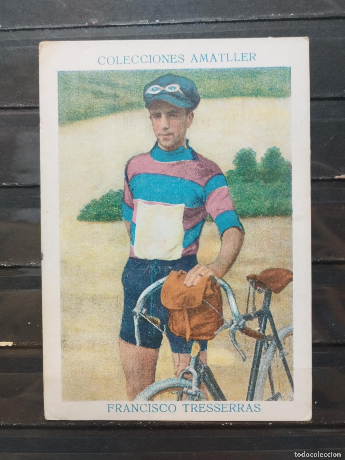 Coleccionismo deportivo: CROMO CHOCOLATE AMATLLER. N&ordm; 14. FRANCISCO TRESERRAS