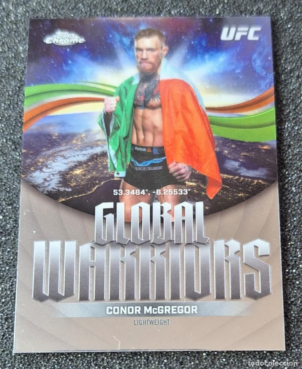 Coleccionismo deportivo: Conor McGregor Topps Chrome UFC 2026 Global Warriors