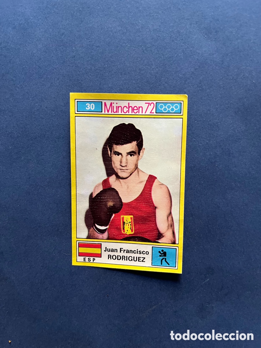 Coleccionismo deportivo: Juan Francisco Rodr&iacute;guez ( cromo recuperado ) Panini Munchen 72 .