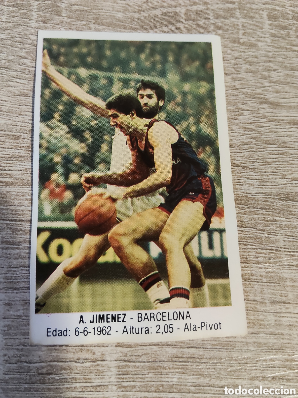 Coleccionismo deportivo: Merchante 1987 1988 87 88 11 Jim&eacute;nez Barcelona