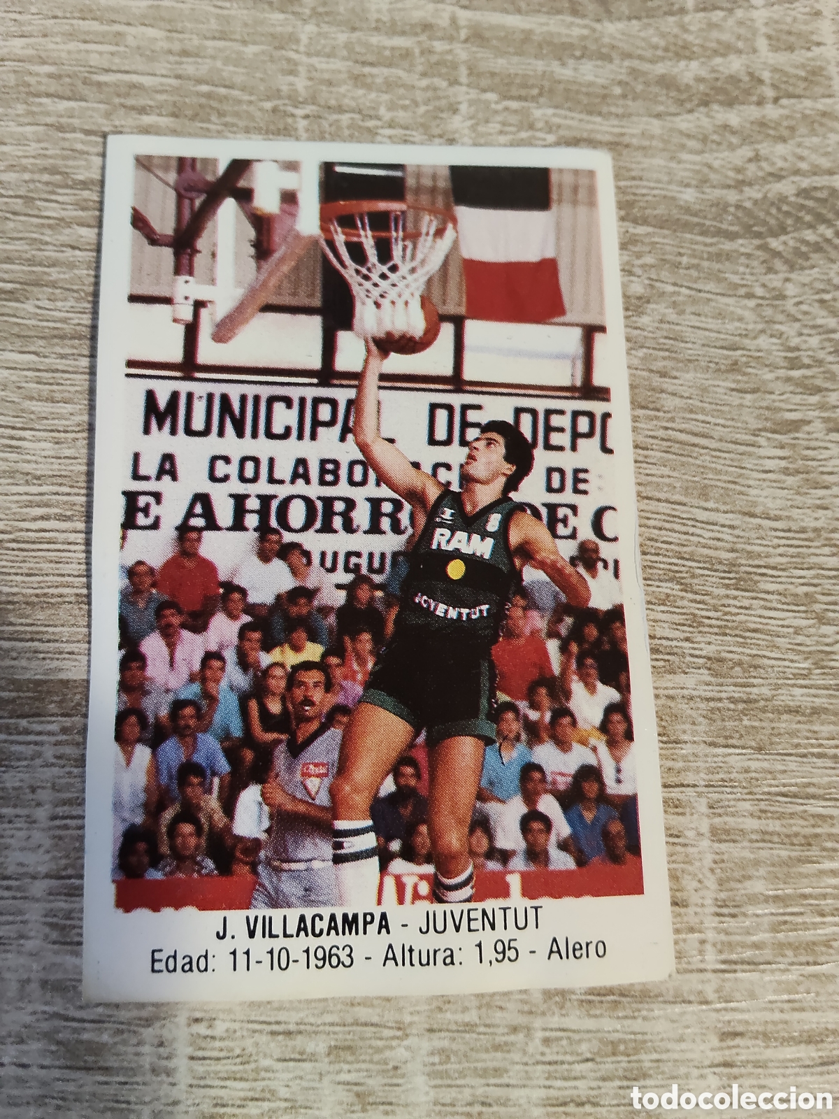 Coleccionismo deportivo: Merchante 1987 1988 87 88 87 Villacampa Joventut