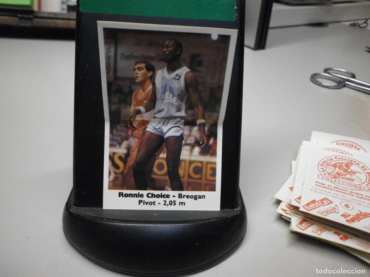 Coleccionismo deportivo: cromo bollycao basket 88 89