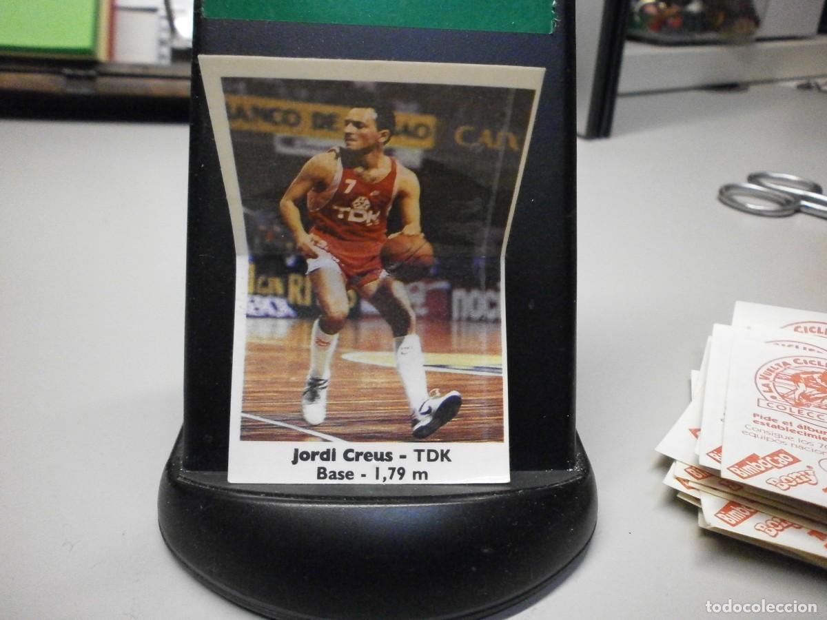 Coleccionismo deportivo: cromo bollycao basket 88 89