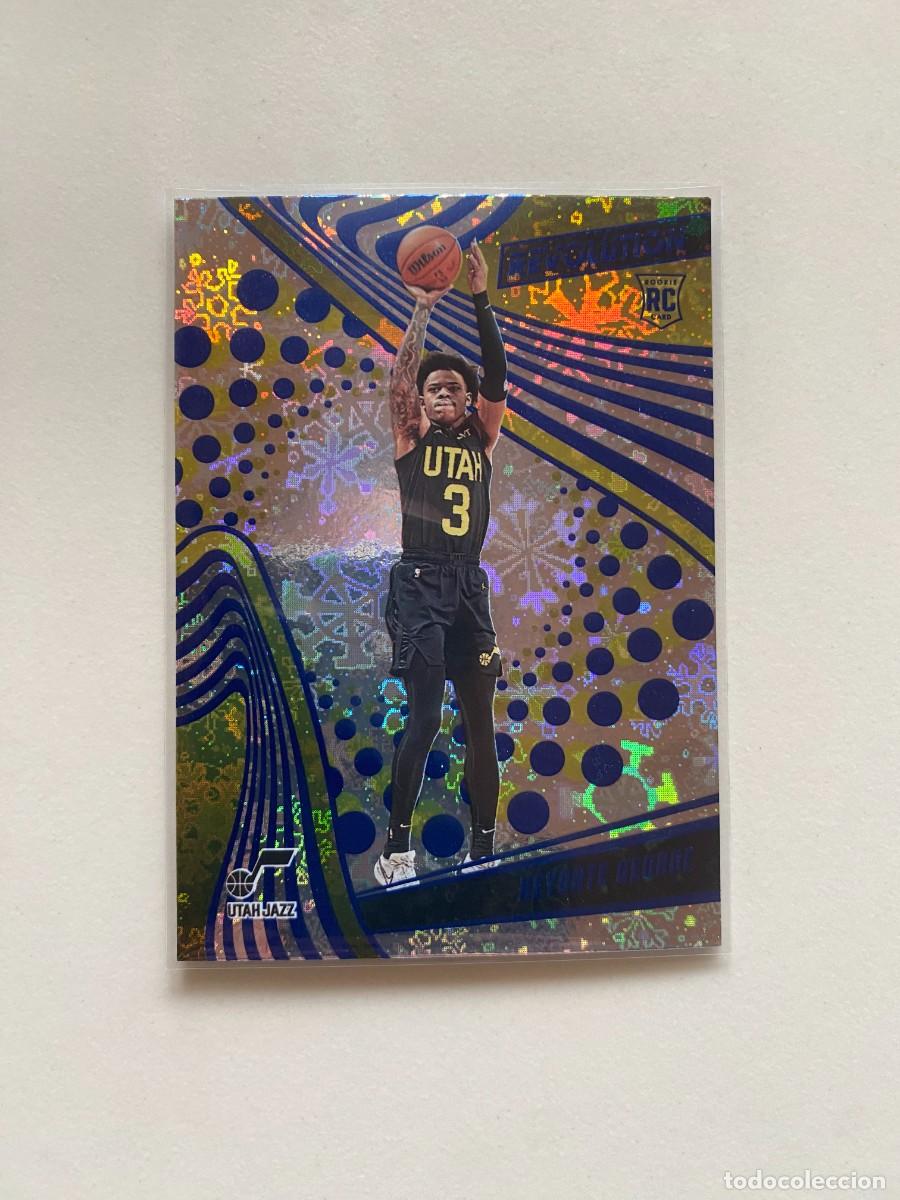 Coleccionismo deportivo: Keyonte George RC &ndash; Panini Revolution 2023-24 Winter Parallel #118 Utah Jazz
