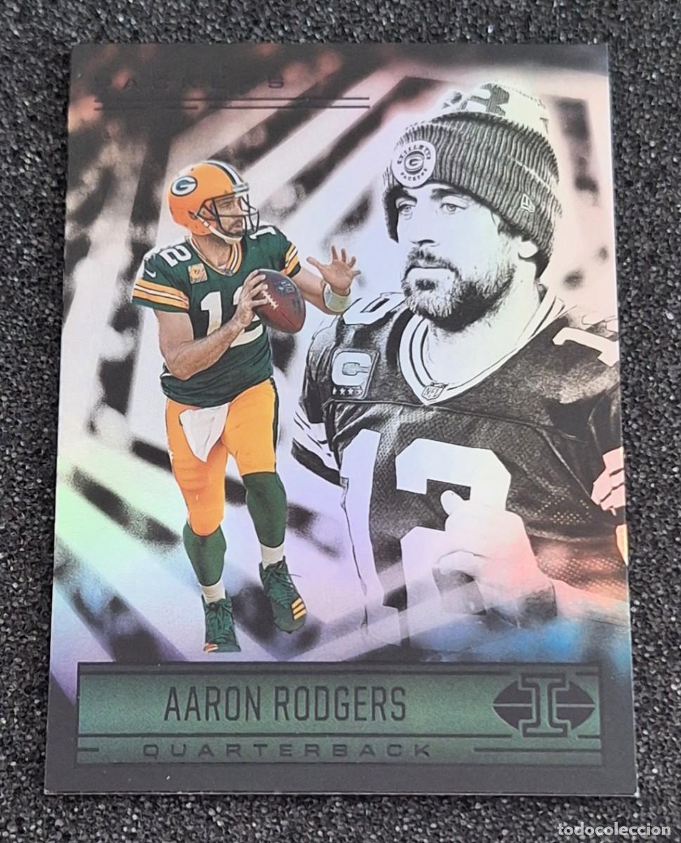 Coleccionismo deportivo: Aaron Rodgers Green Bay Packers Panini Illusions Football NFL #1