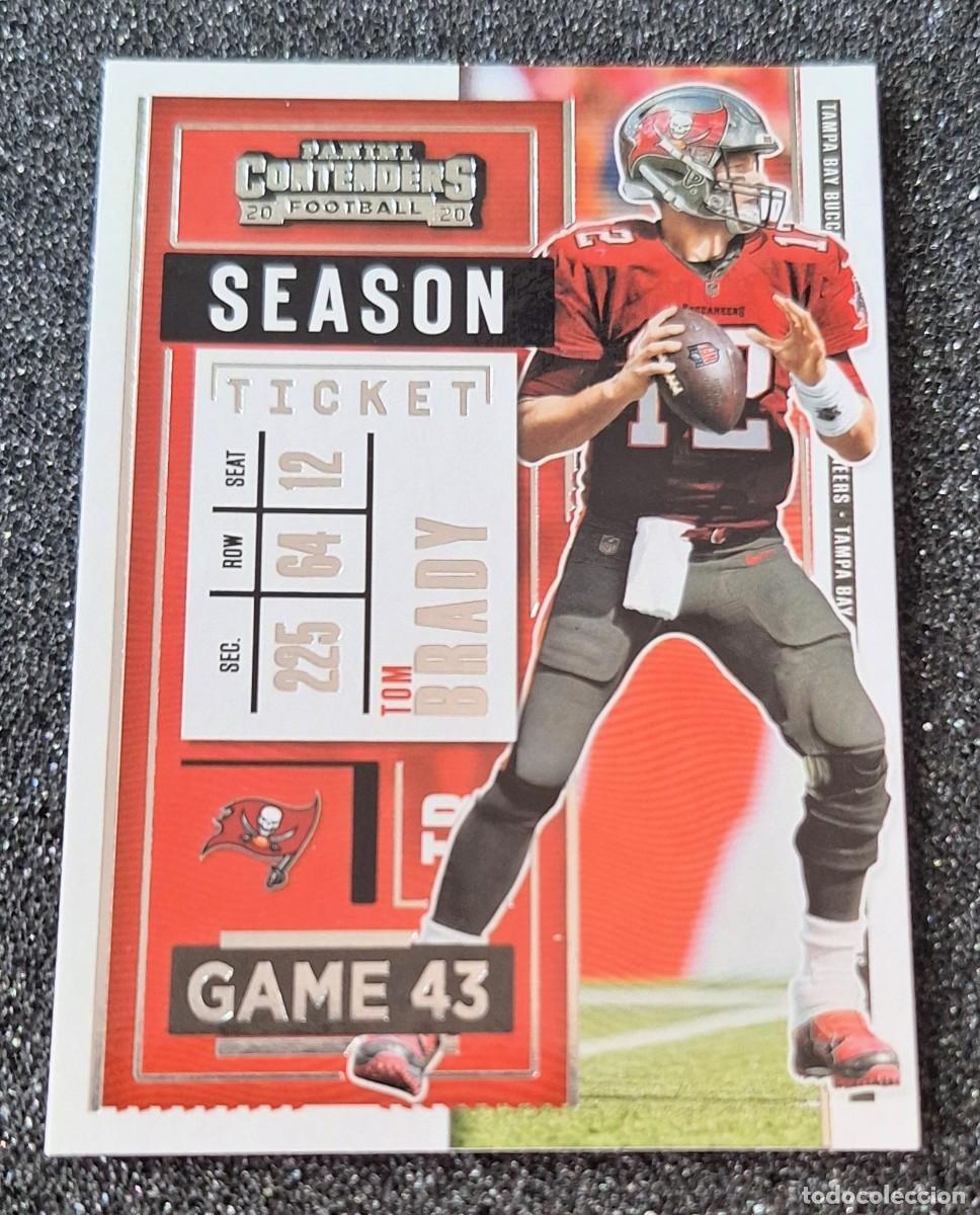 Coleccionismo deportivo: Tom Brady Tampa Bay Buccaneers Panini Contenders Football NFL #12