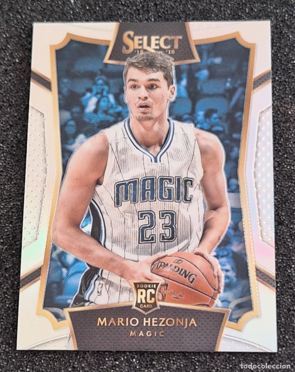 Coleccionismo deportivo: Mario Hezonja Orlando Magic Panini Select Basketball 2015-16 Silver Prizm #87