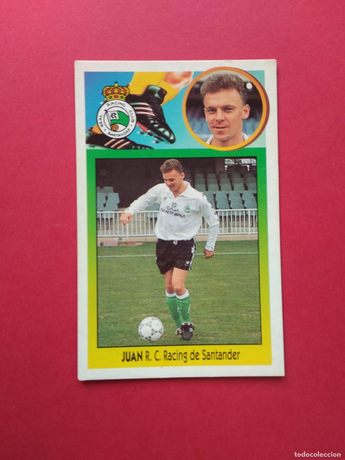 Coleccionismo deportivo: EDICIONES ESTE LIGA 93 94 1993 1994 CROMO DE CARTON NUNCA PEGADO RACING DE SANTANDER , JUAN