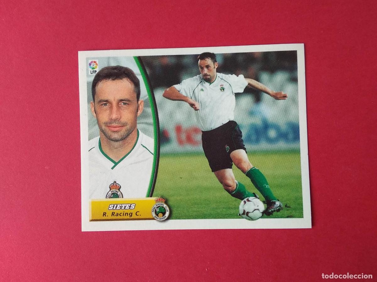 Coleccionismo deportivo: CROMO DE FUTBOL EDICIONES ESTE LIGA 03 04 2003 2004 SIETES RACING SANTANDER NUNCA PEGADO