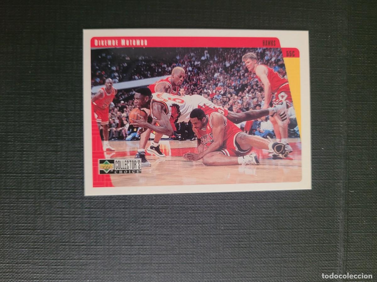 Coleccionismo deportivo: 2 DENNIS RODMAN CAMEO DIKEMBE MUTOMBO CARD NBA UPPER DECK # 2 CHICAGO BULLS DETROIT PISTONS LAKERS