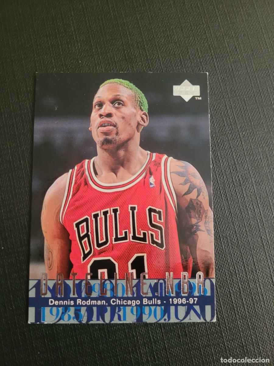 Coleccionismo deportivo: 1997 DENNIS RODMAN CARD NBA UPPER DECK # 323 CHICAGO BULLS DETROIT PISTONS ANGELES LAKERS