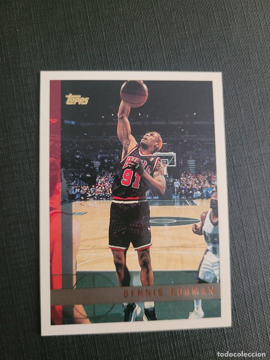 Coleccionismo deportivo: 1997 DENNIS RODMAN CARD NBA TOPPS # 97 CHICAGO BULLS DETROIT PISTONS ANGELES LAKERS