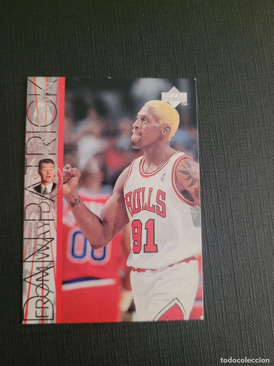 Coleccionismo deportivo: 1997 DENNIS RODMAN CARD NBA UPPER DECK # 334 CHICAGO BULLS DETROIT PISTONS ANGELES LAKERS