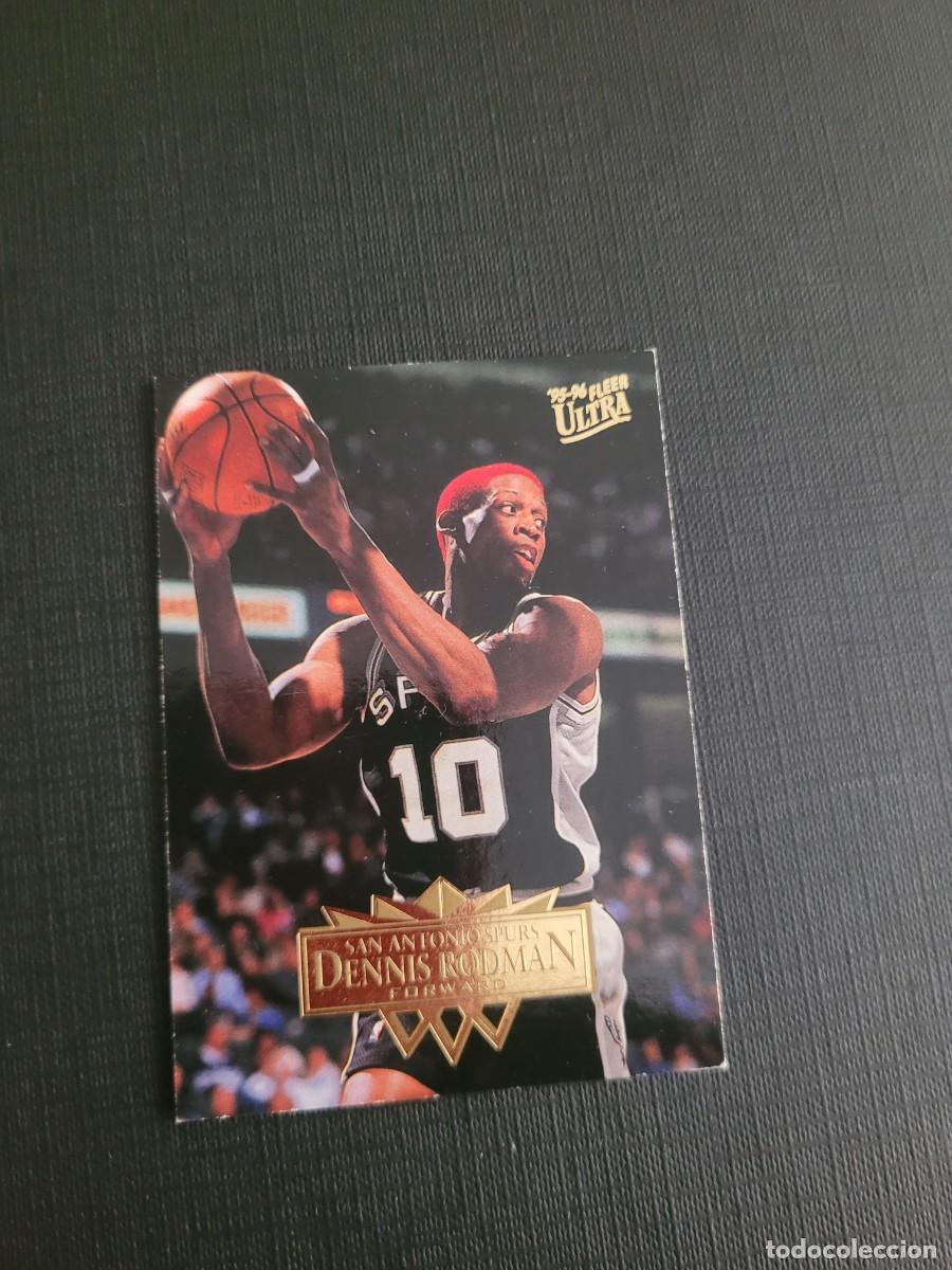 Coleccionismo deportivo: 1995 DENNIS RODMAN CARD NBA FLEER ULTRA # 168 SAN ANTONIO SPURS PISTONS BULLS LAKERS