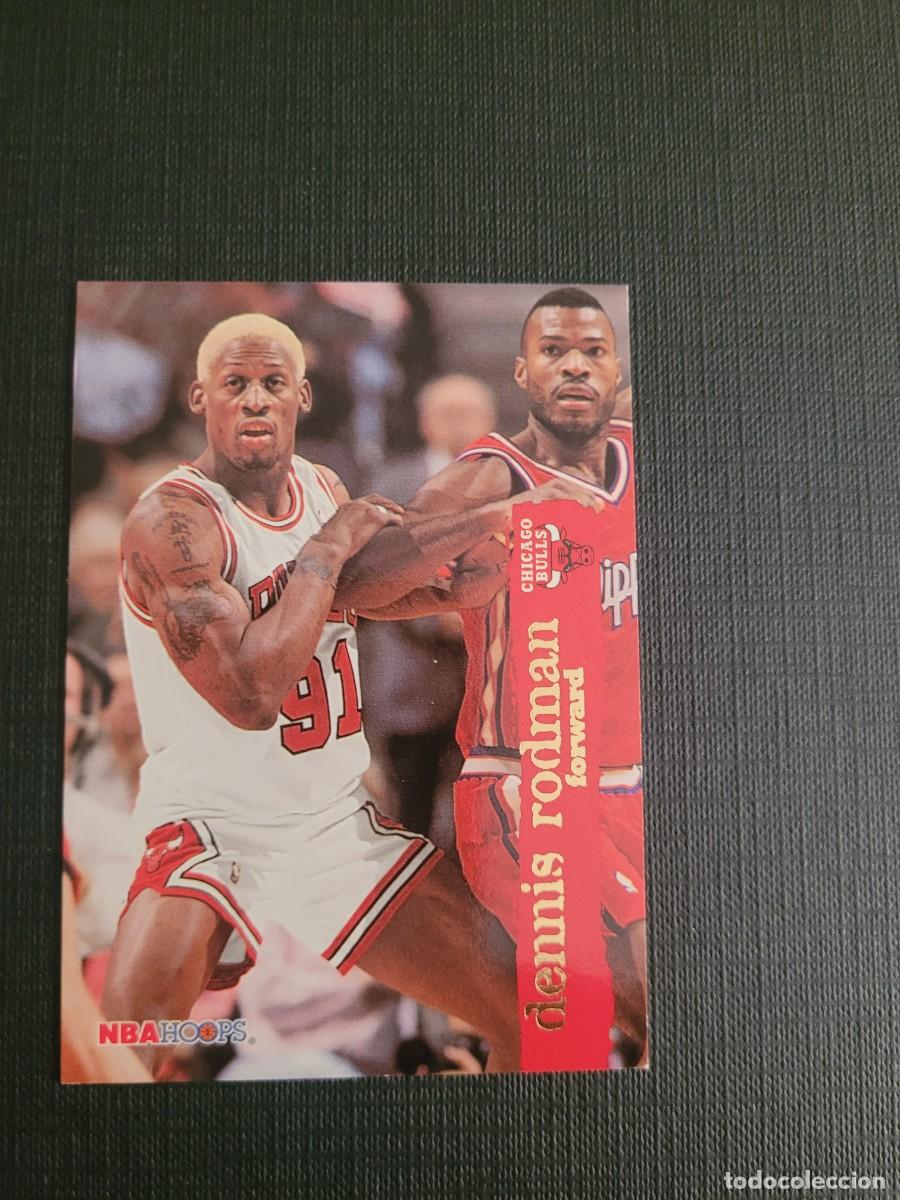 Coleccionismo deportivo: 1996 DENNIS RODMAN CARD NBA HOOPS # 298 CHICAGO BULLS DETROIT PISTONS ANGELES LAKERS