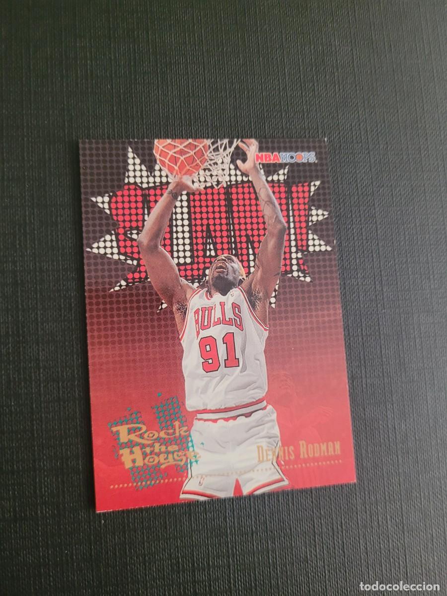 Coleccionismo deportivo: 1996 DENNIS RODMAN CARD NBA SKYBOX # 376 CHICAGO BULLS DETROIT PISTONS SPURS LAKERS