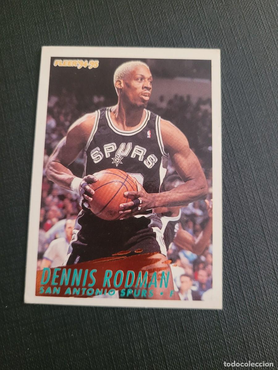 Coleccionismo deportivo: 1994 DENNIS RODMAN CARD NBA FLEER # 209 SPURS PISTONS BULLS LAKERS