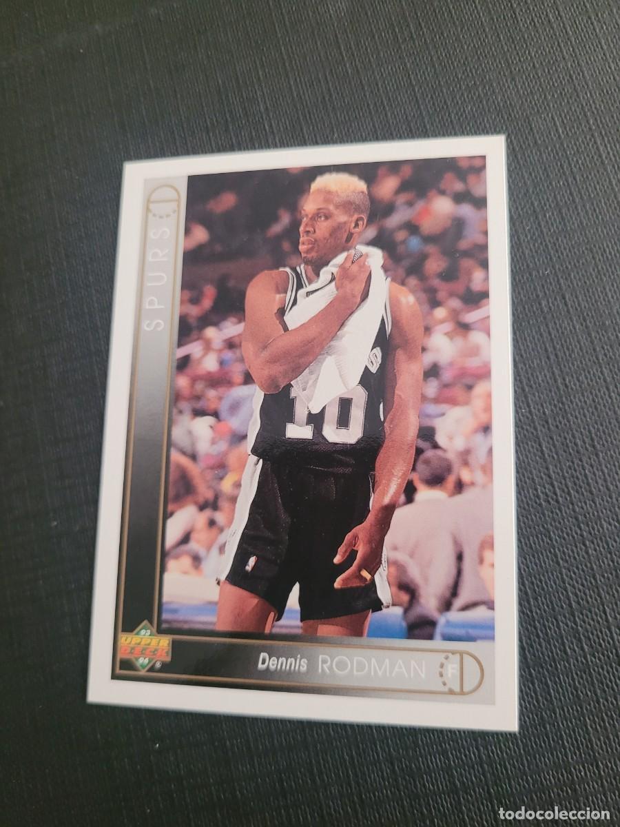 Coleccionismo deportivo: 1993 DENNIS RODMAN CARD NBA UPPER DECK # 396 SAN ANTONIO SPURS PISTONS LAKERS BULLS