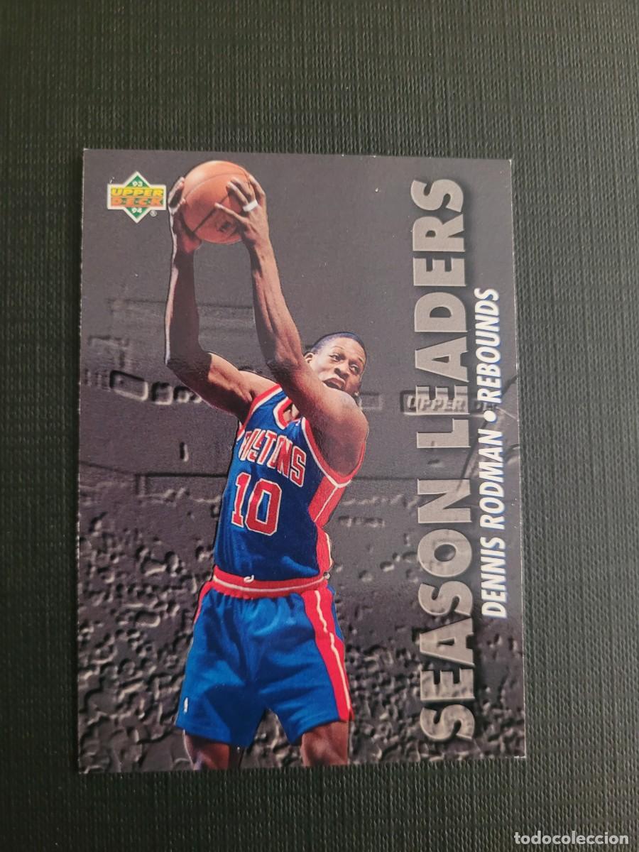 Coleccionismo deportivo: 1993 DENNIS RODMAN CARD NBA UPPER DECK # 167 DETROIT PISTONS SPURS LAKERS BULLS