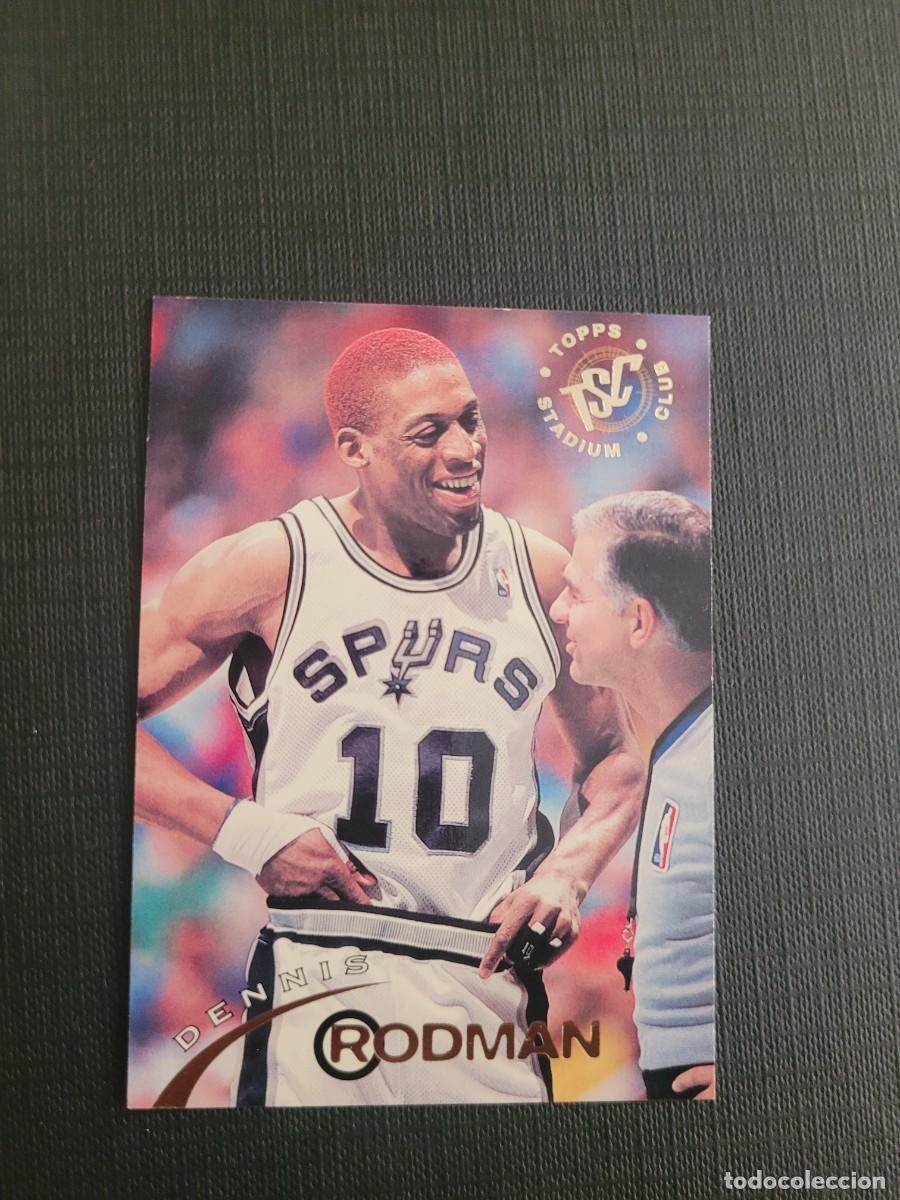 Coleccionismo deportivo: 1994 DENNIS RODMAN CARD NBA TOPPS STADIUM CLUB # 72 SAN ANTONIO SPURS PISTONS LAKERS BULLS