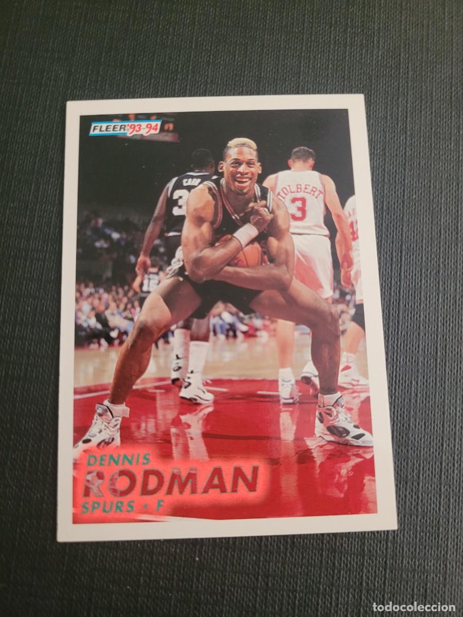 Coleccionismo deportivo: 1994 DENNIS RODMAN CARD NBA FLEER # 378 SAN ANTONIO SPURS LAKERS SPURS PISTONS