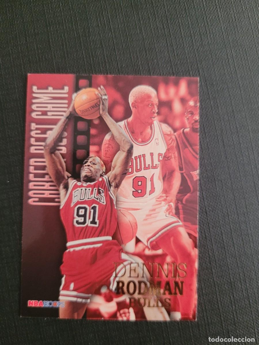 Coleccionismo deportivo: 1997 DENNIS RODMAN CARD NBA HOOPS # 344 CHICAGO BULLS PISTONS LAKERS SPURS