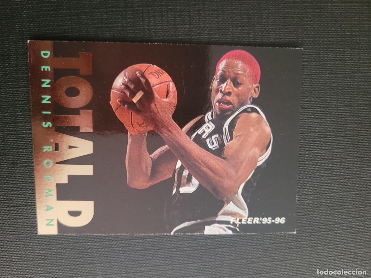 Coleccionismo deportivo: 1995 DENNIS RODMAN NBA CARD FLEER # 11 SAN ANTONIO SPURS PISTONS LAKERS BULLS