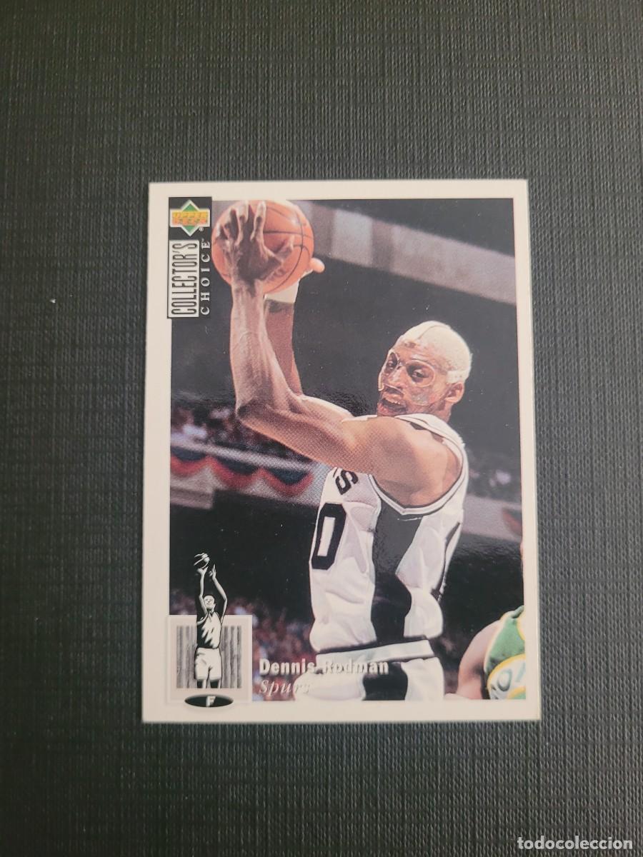 Coleccionismo deportivo: 1994 DENNIS RODMAN CARD NBA UPPER DECK # 10 SAN ANTONIO SPURS PISTONS BULLS LAKERS