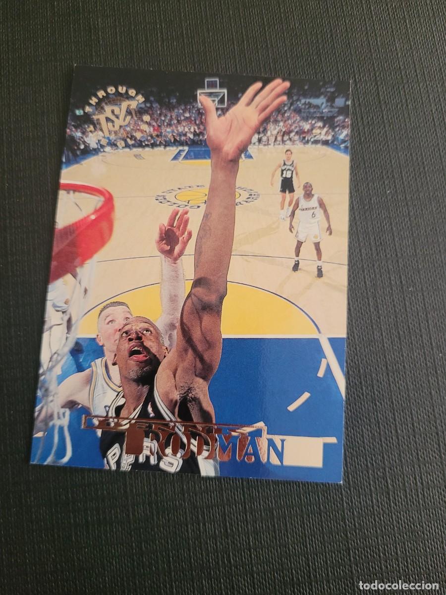 Coleccionismo deportivo: 1994 DENNIS RODMAN CARD NBA TOPPS STADIUM CLUB # 73 SAN ANTONIO SPURS PISTONS BULLS LAKERS