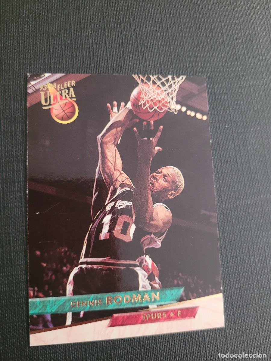 Coleccionismo deportivo: 1994 DENNIS RODMAN CARD NBA FLEER # 340 SAN ANTONIO SPURS LAKERS PISTONS BULLS