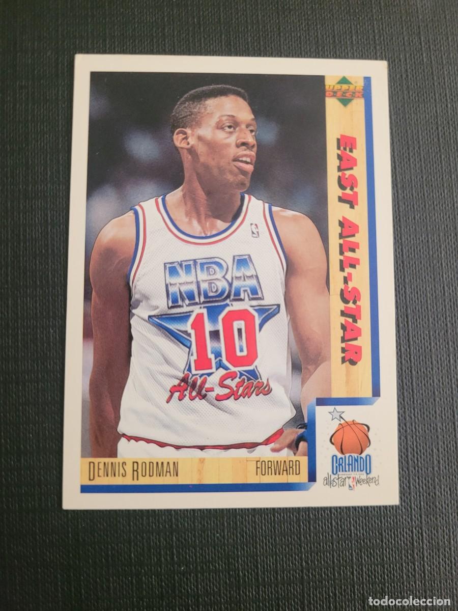Coleccionismo deportivo: 1992 DENNIS RODMAN CARD NBA UPPER DECK # 9 ALL STAR SAN ANTONIO SPURS LAKERS BULLS PISTONS