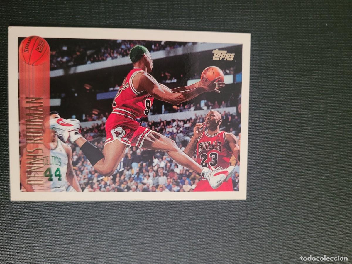 Coleccionismo deportivo: 1996 DENNIS RODMAN CARD NBA TOPPS #176 CHICAGO BULLS PISTONS SPURS LAKERS