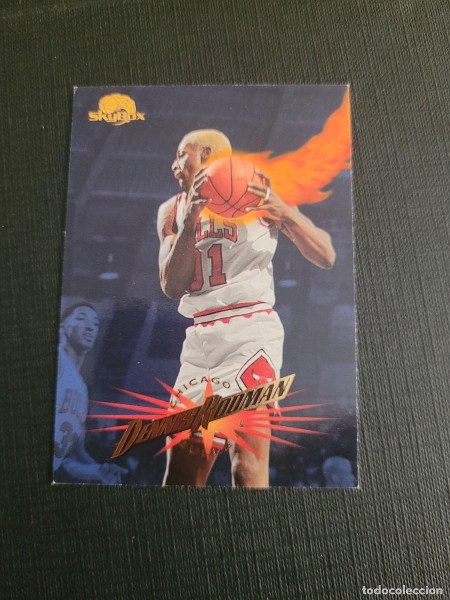 Coleccionismo deportivo: 1996 DENNIS RODMAN CARD NBA SKYBOX # 159 CHICAGO BULLS SPURS LAKERS PISTONS