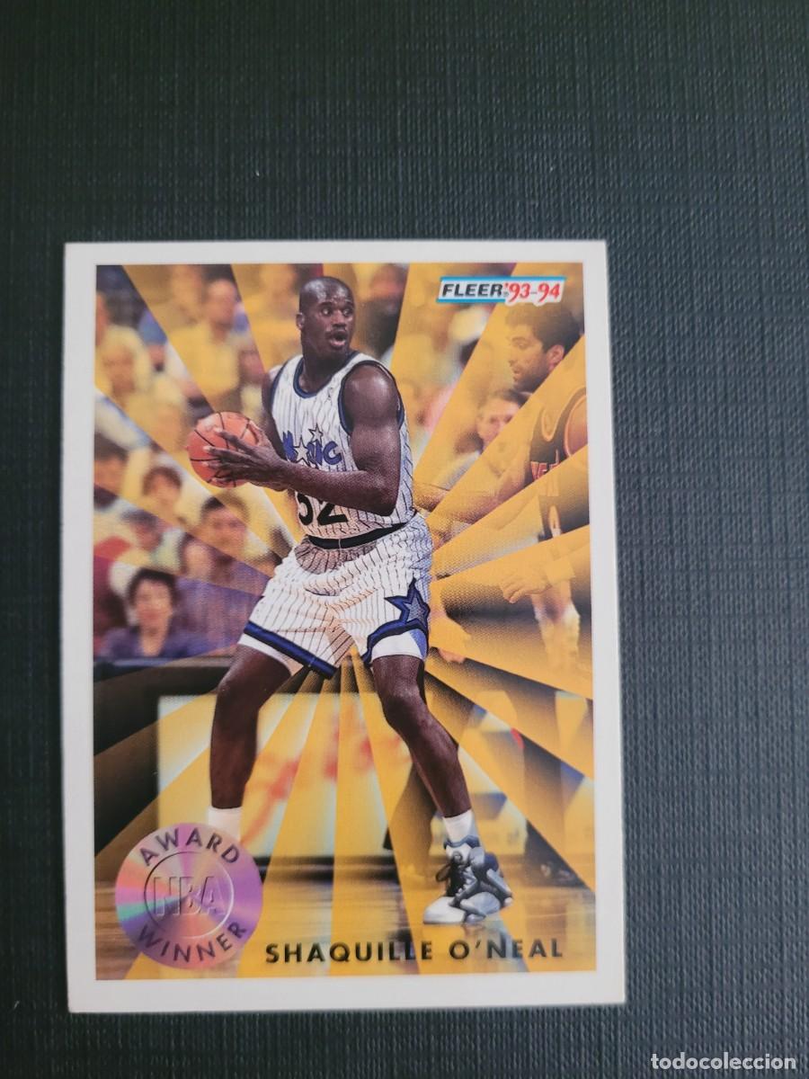 Coleccionismo deportivo: 1993 SHAQUILLE O&acute;NEIL CARD NBA FLEER # 231 ORLANDO MAGIC ANGELES LAKERS MIAMI HEAT