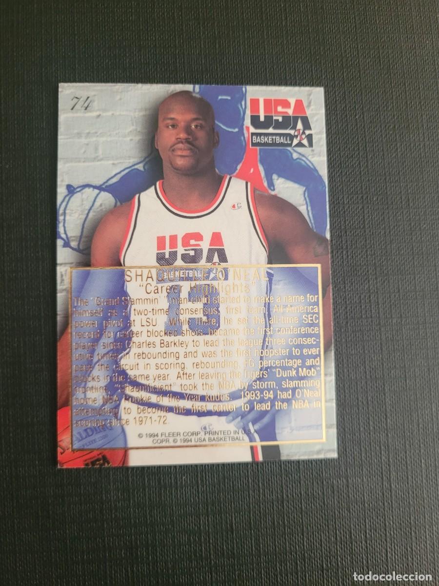 Coleccionismo deportivo: 1994 SHAQUILLE O&acute;NEAL FLEER # 74 ALL STAR ORLANDO MAGIC HEAT LAKERS