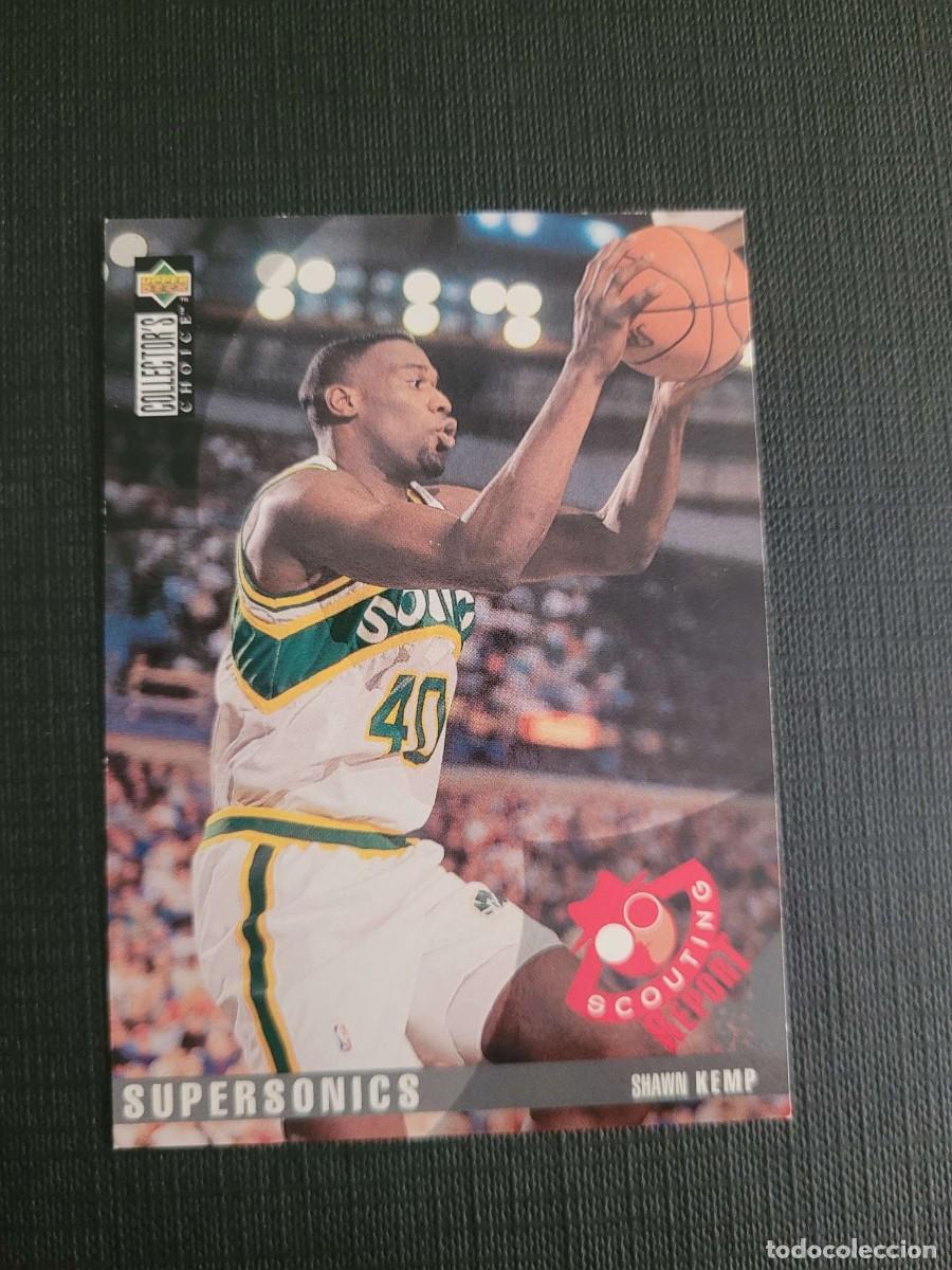 Coleccionismo deportivo: 1996 SHAWN KEMP CARD NBA ALEMAN UPPER DECK # 135 SEATTLE SUPERSONICS CLEVELAND CAVALIERS