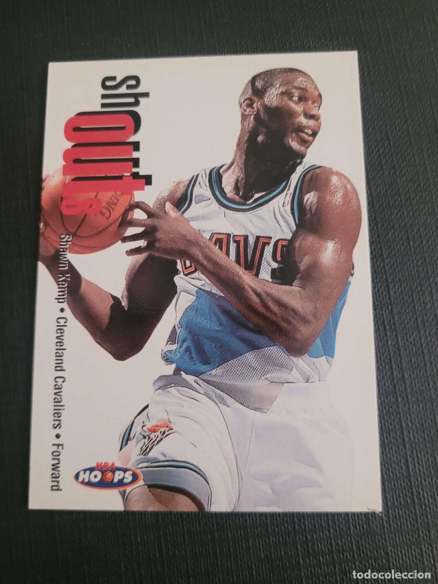 Coleccionismo deportivo: 1998 SHAWN KEMP CARD NBA HOOPS SKYBOX # 14 CLEVELAND CAVALIERS SEATTLE SUPERSONICS