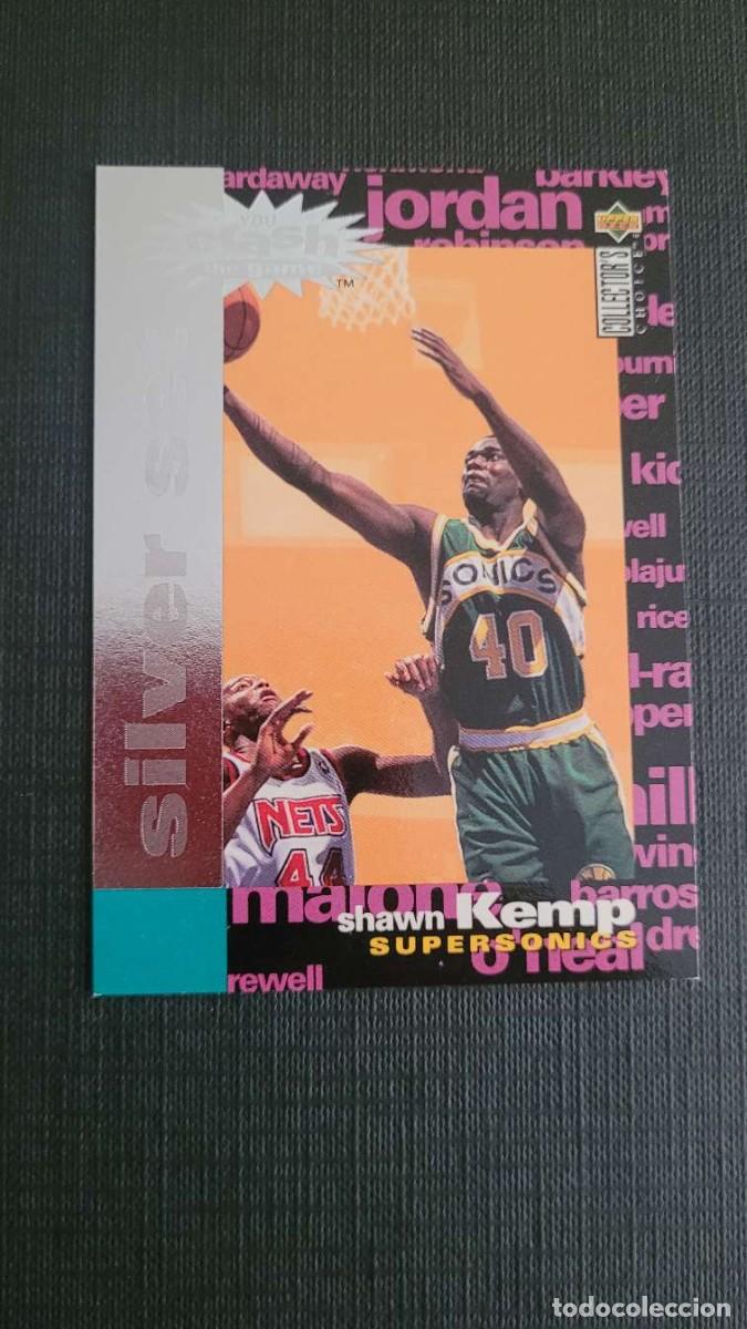 Coleccionismo deportivo: 1995 SHAWN KEMP CARD NBA UPPER DECK # C21 SEATTLE SUPERSONICS CLEVELAND CAVALIERS INGLES