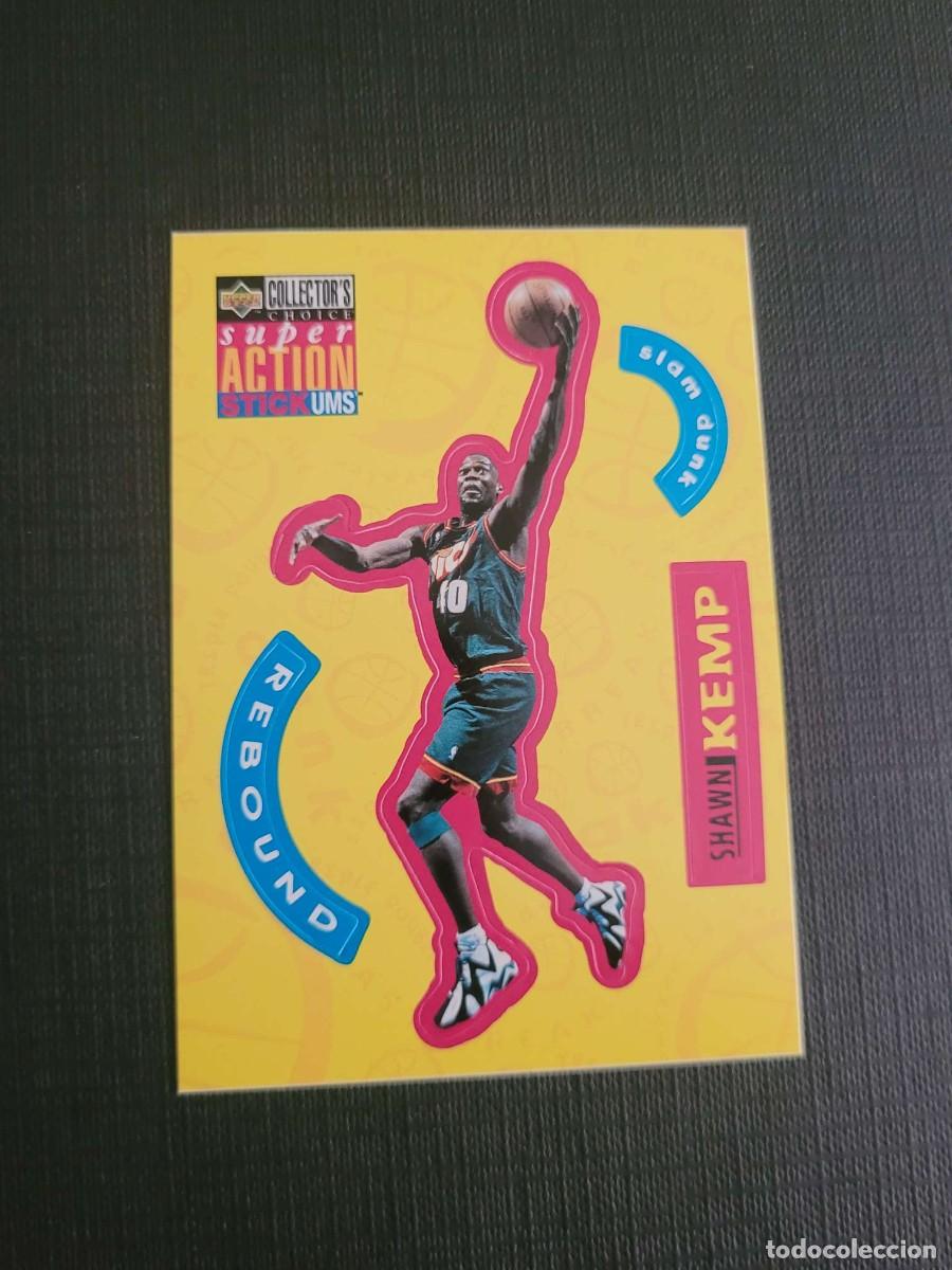 Coleccionismo deportivo: 1996 SHAWN KEMP CARD NBA UPPER DECK # S25 ESPA&Ntilde;OL SEATTLE SUPERSONICS CLEVELAND CAVALIERS