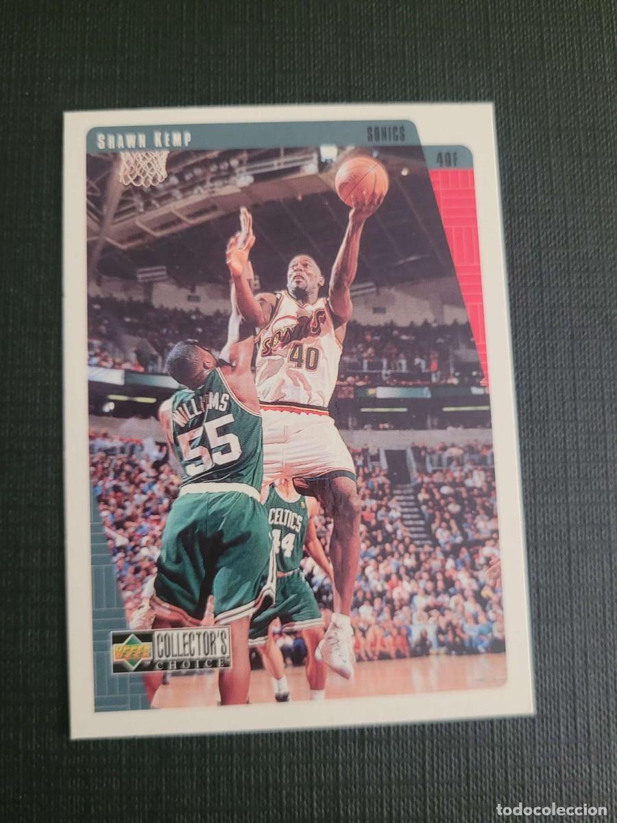 Coleccionismo deportivo: 1997 SHAWN KEMP CARD NBA UPPER DECK # 130 SEATTLE SUPERSONICS CLEVELAND CAVALIERS EUROPEA